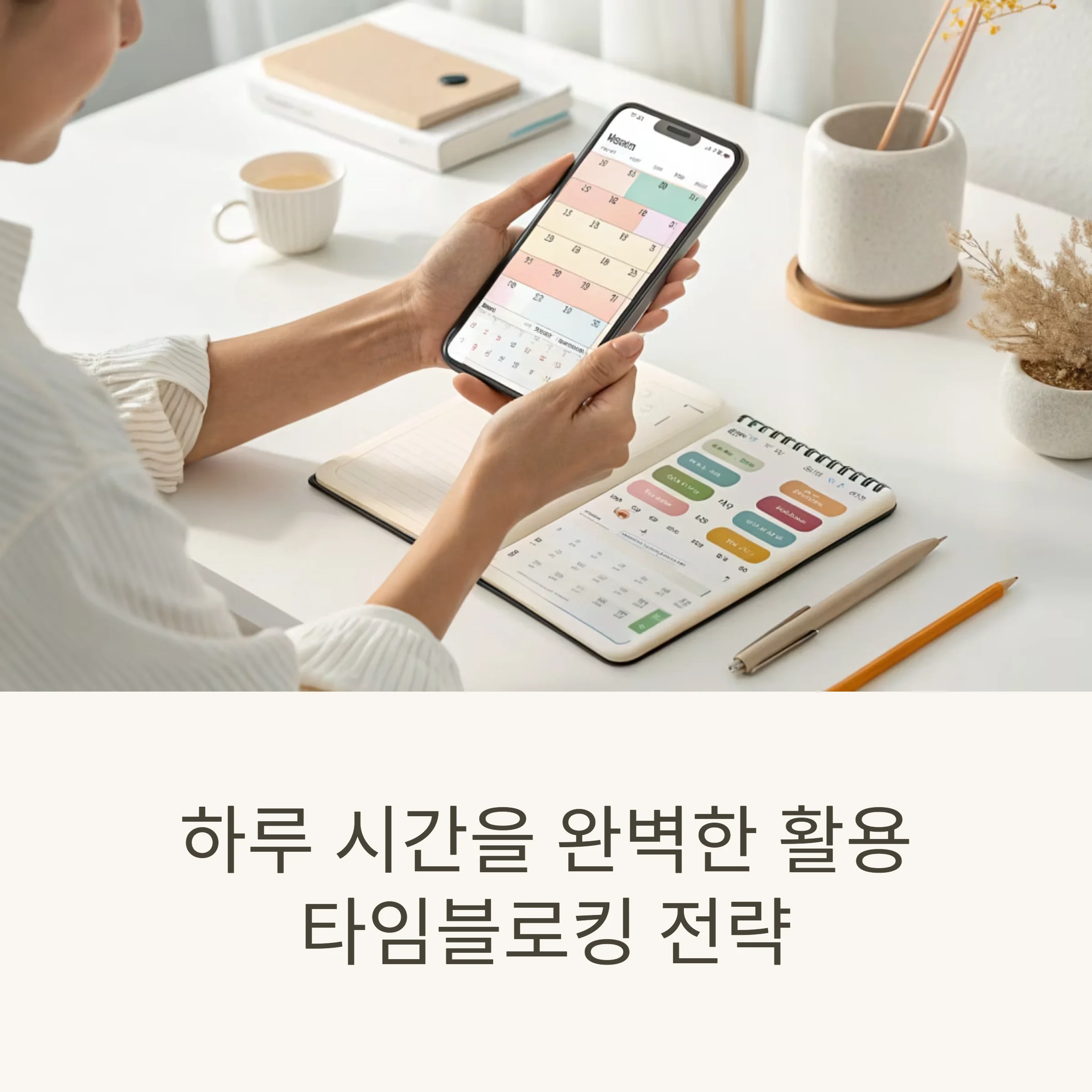타임블로킹으로 하루 시간 완벽하게 쓰는 실천 전략