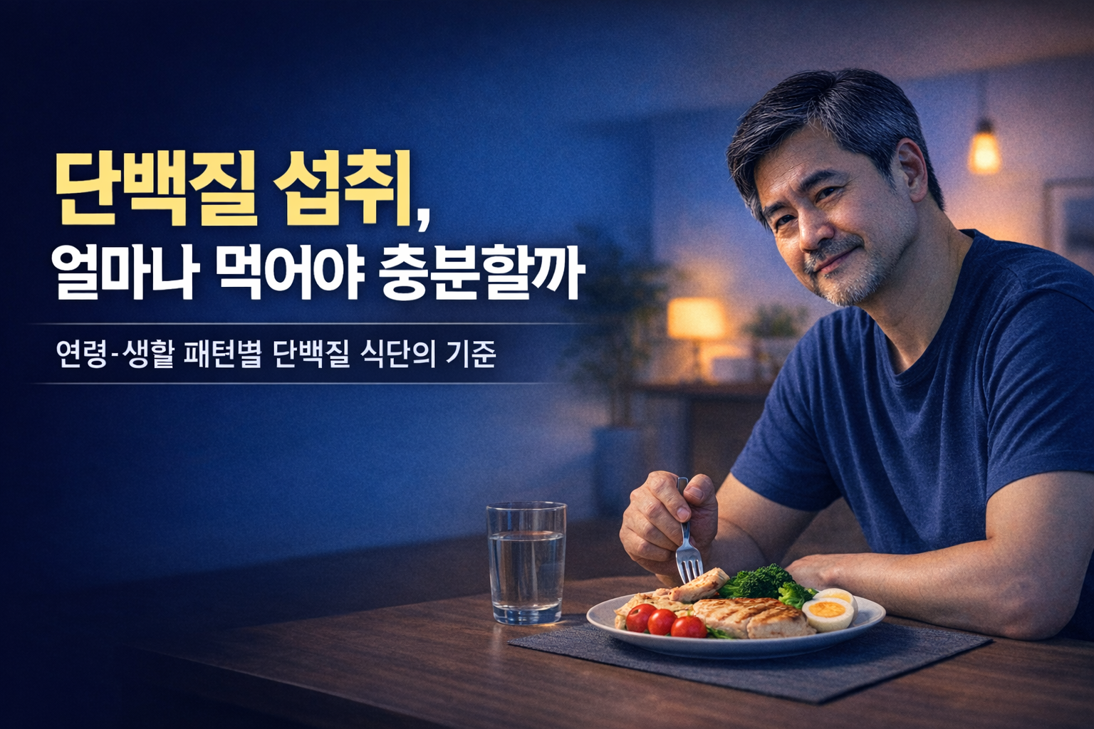 단백질 섭취, 얼마나 먹어야 충분할까 / 연령·생활 패턴별 단백질 식단의 기준