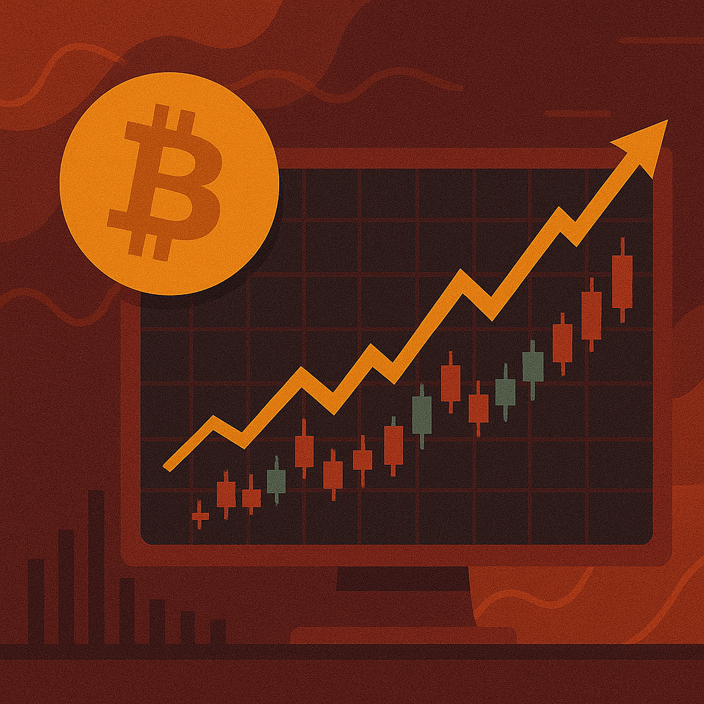 실시간 차트로 보는 비트코인 가격 변동