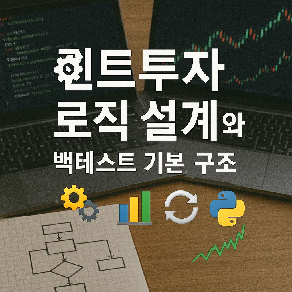 퀀트투자 로직 설계, 첫걸음 떼기