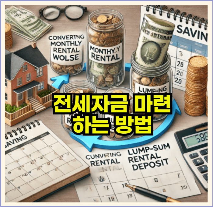 전세자금마련하는 방법 총정리