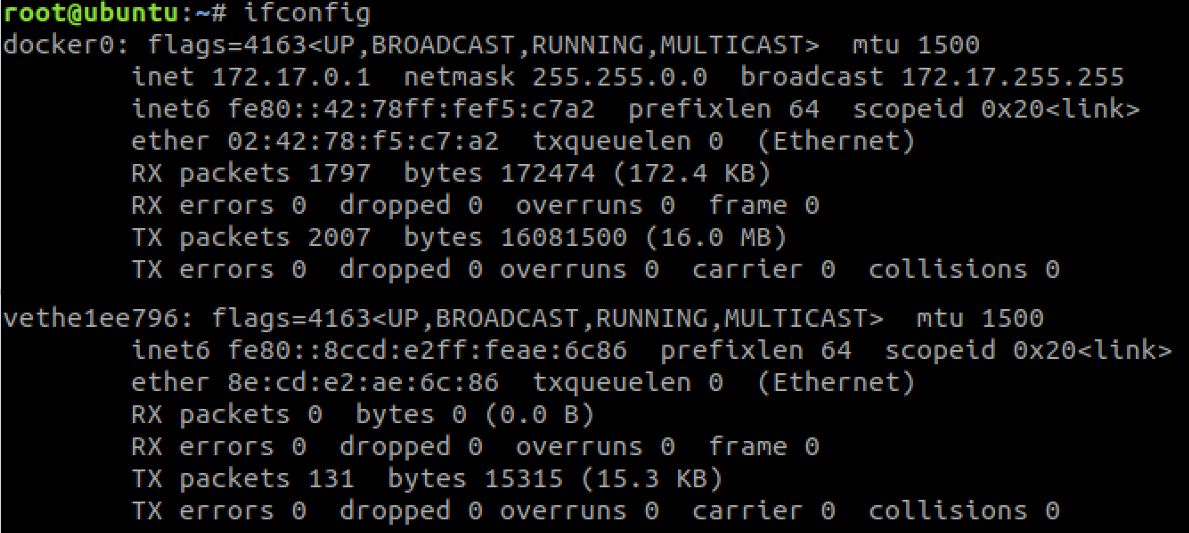 ifconfig