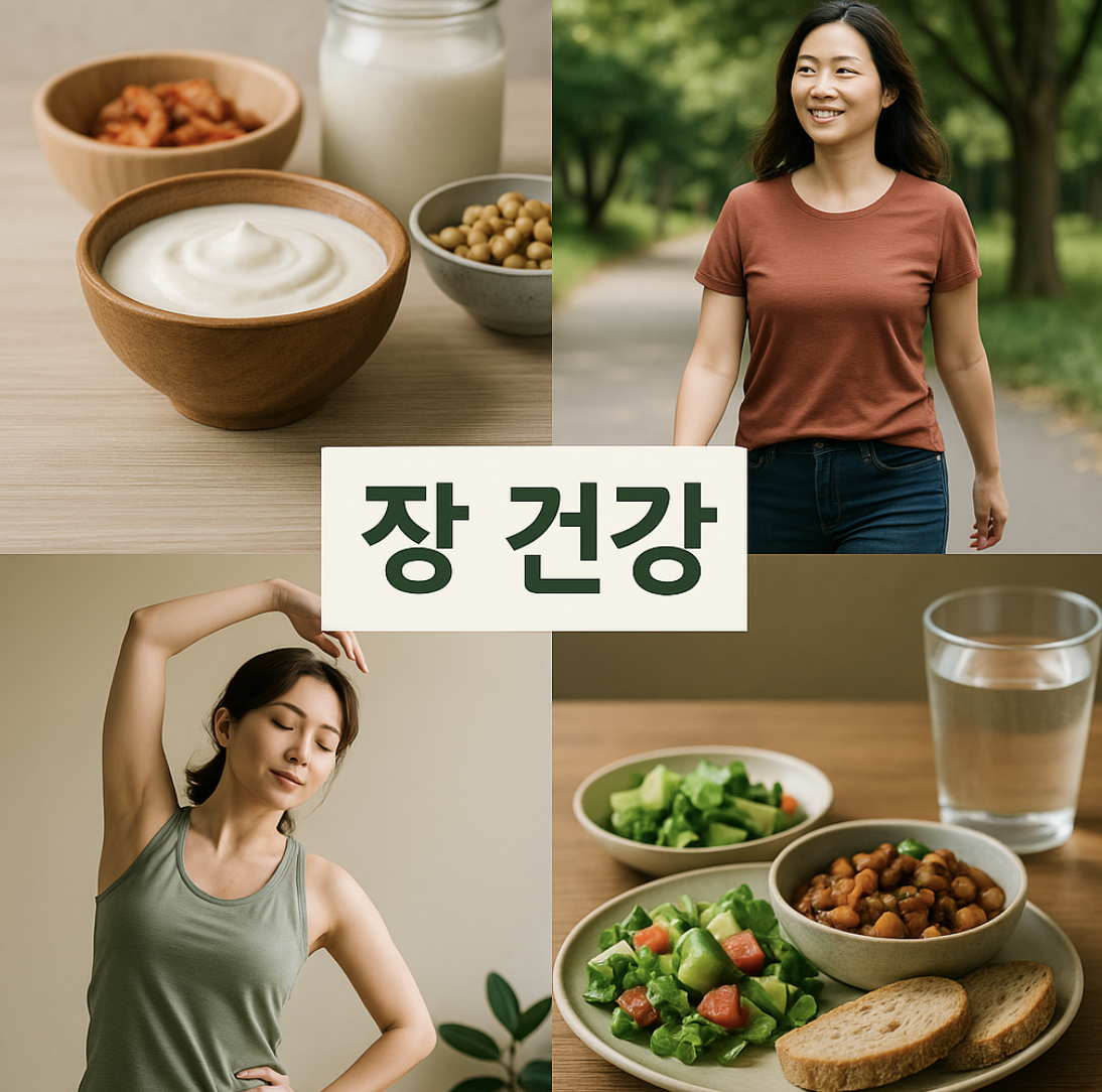 장 건강과 관련한 이미지