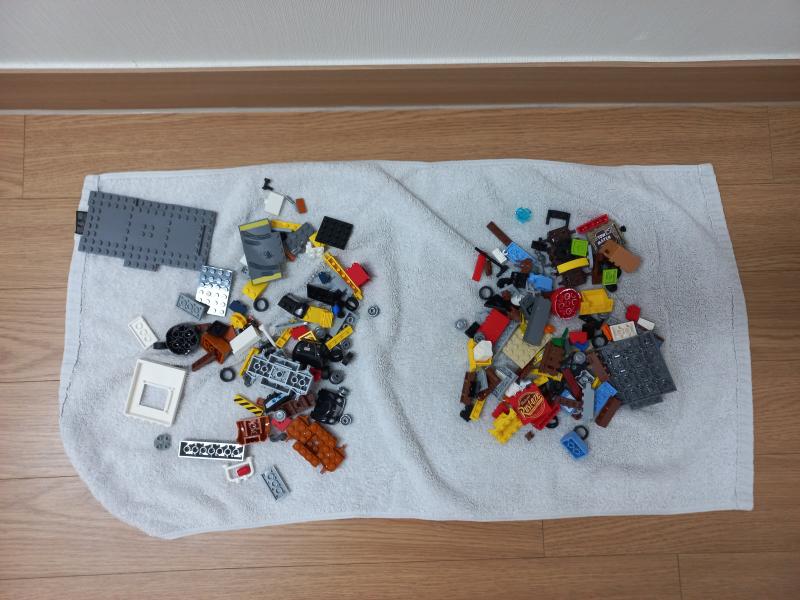 레고 브릭 수건건조