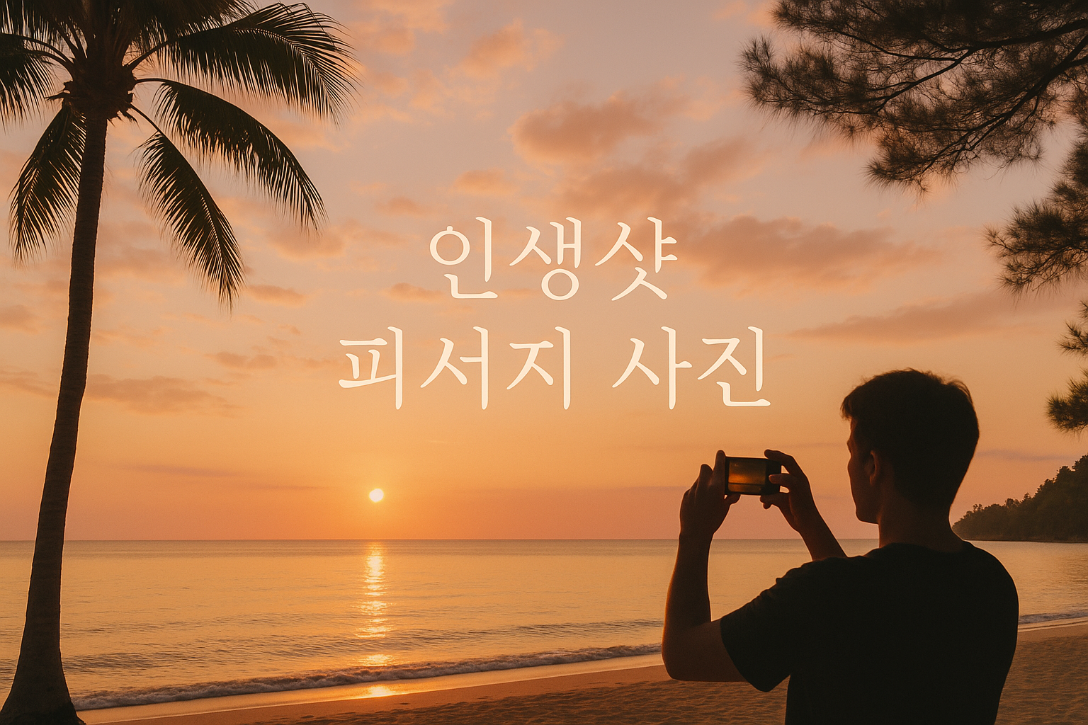 인생샷 피서지 사진