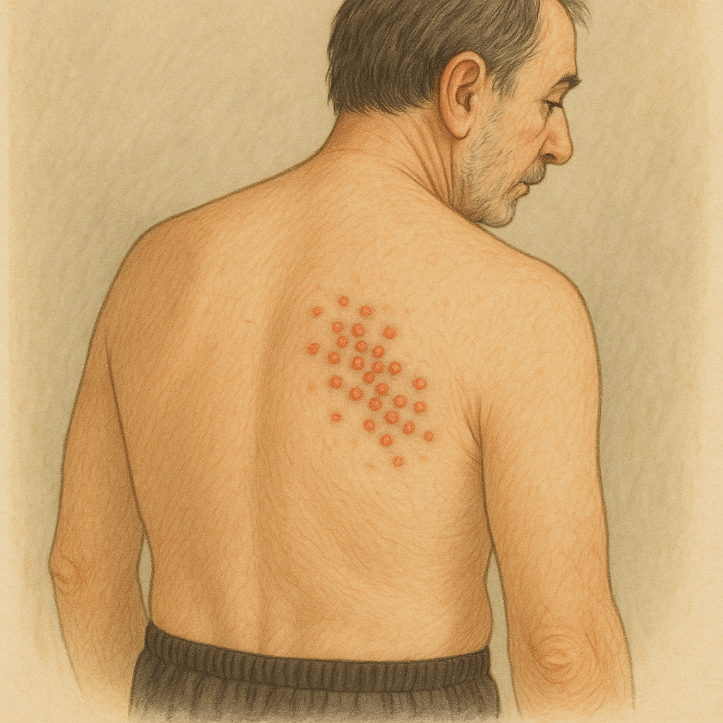 대상포진에 관련된 사진