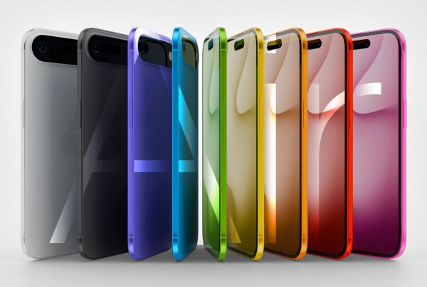 아이폰 17 에어 무지개 컨셉 이미지(출처 : 맥루머스)