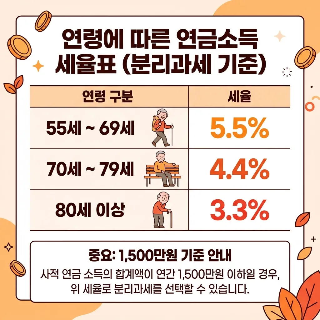 연금저축 IRP 수령 시 연금소득세율 절세 수령 전략