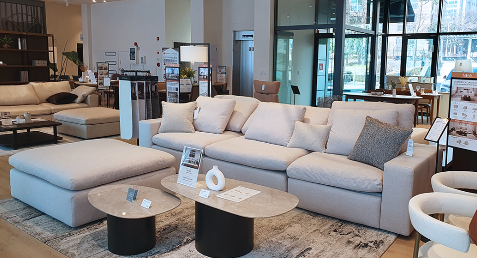 까사미아의 소파 라인