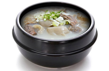도가니탕 무릎