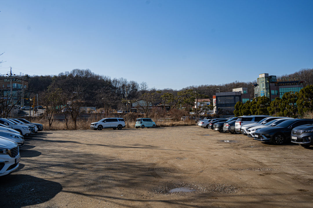 보통리 저수지 주차장