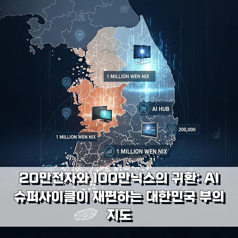 20만전자와 100만닉스의 귀환: AI 슈퍼사이클이 재편하는 대한민국 부의 지도
