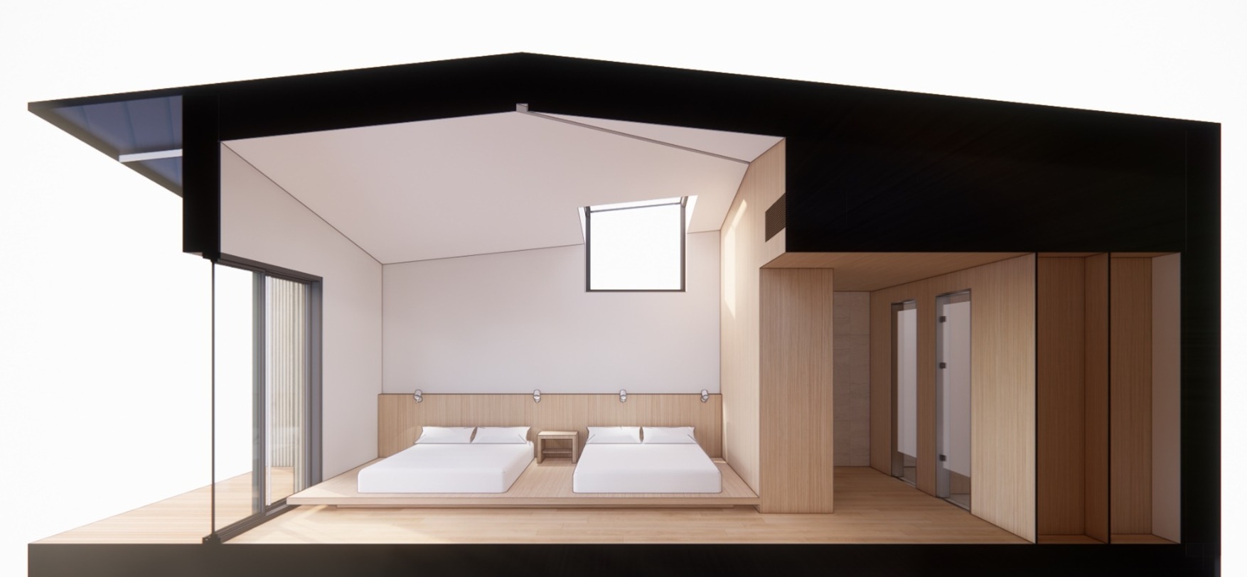 수락 휴 트리하우스 예약하기