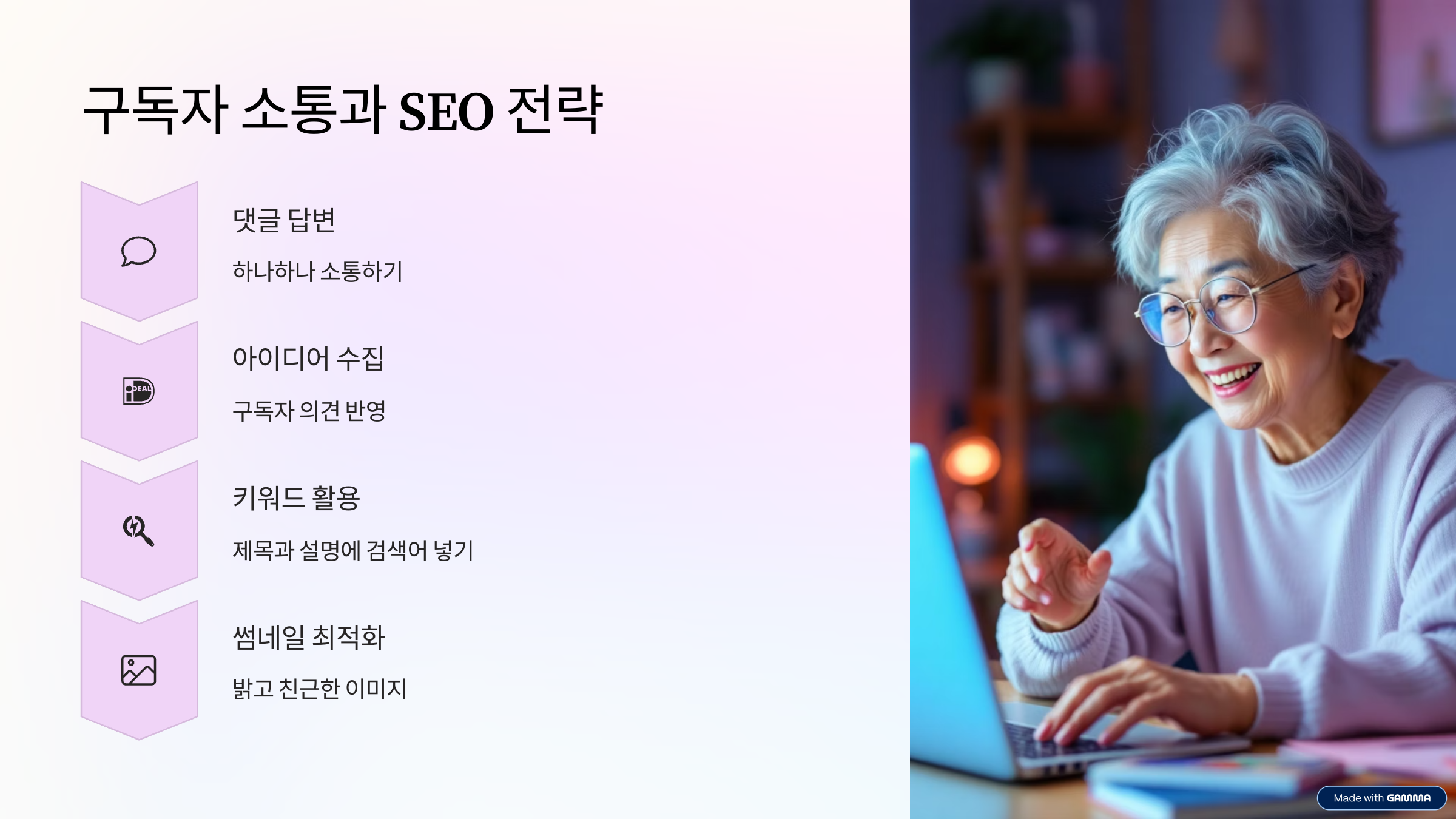 시니어 유튜브 채널 키우는 법