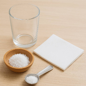 소금은 곰팡이 생기는 속도를 늦출 순 있지만 완전히 막진 못한다