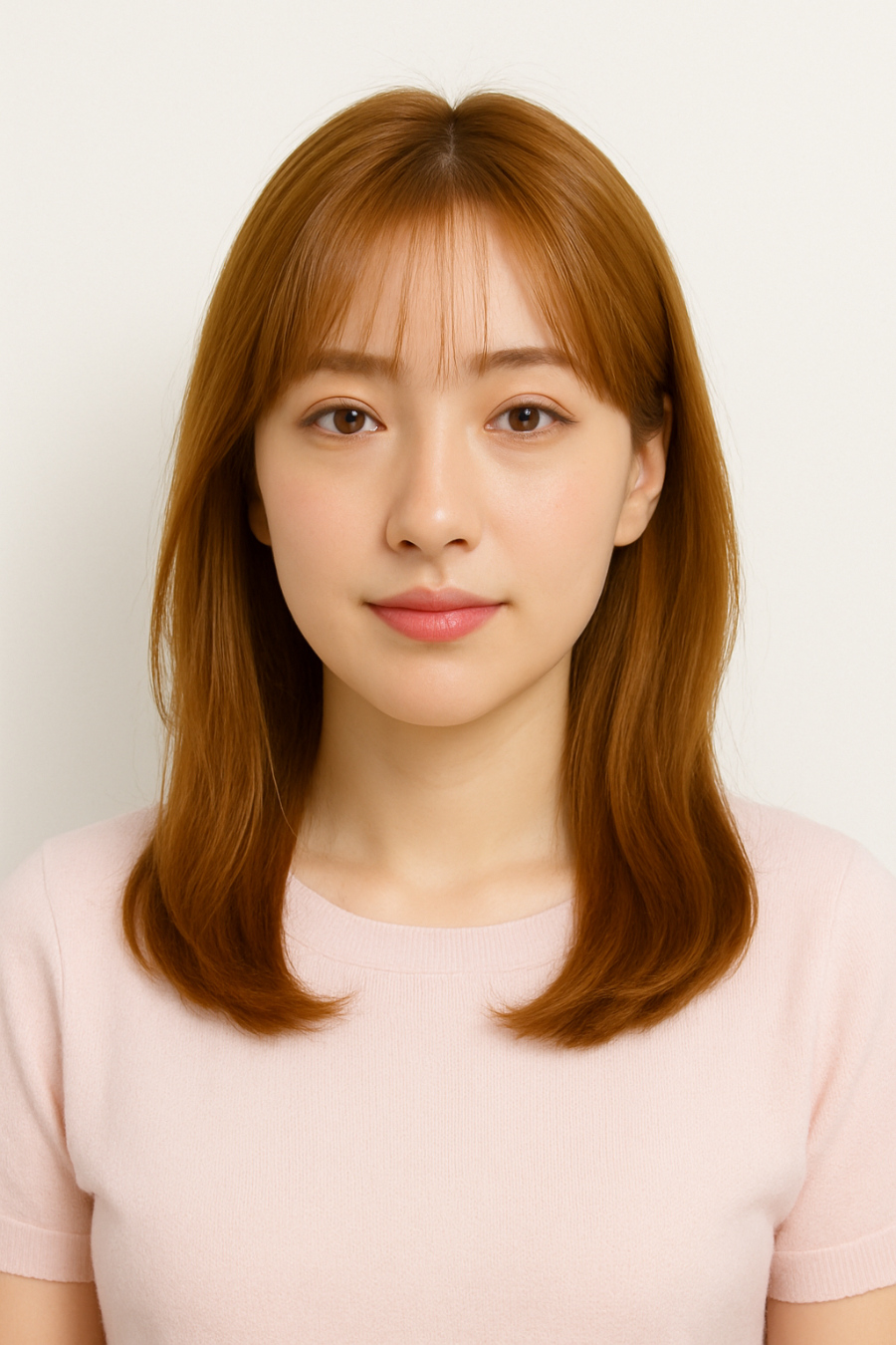 골드브라운헤어컬러