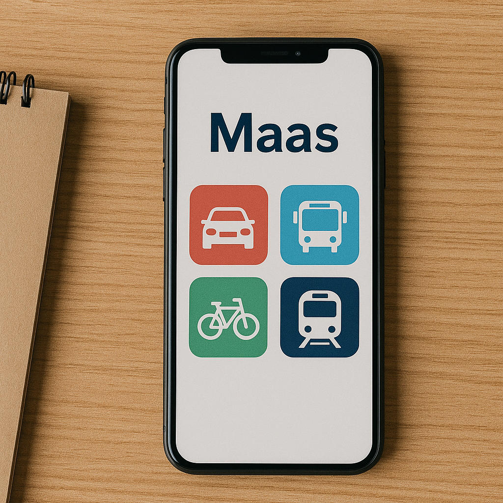MaaS란? 하나의 앱으로 모든 교통수단 이용하기
