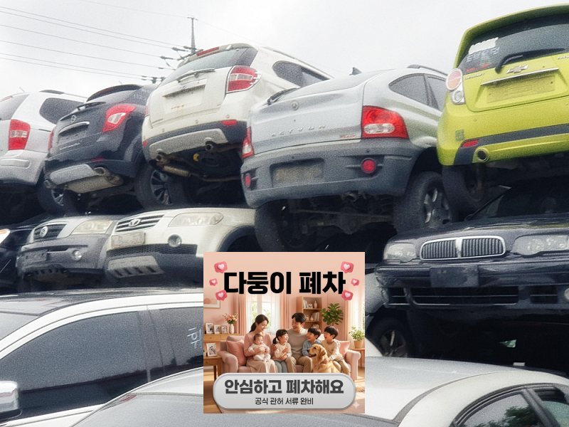 안양시폐차장 법인차폐차 서류 확인