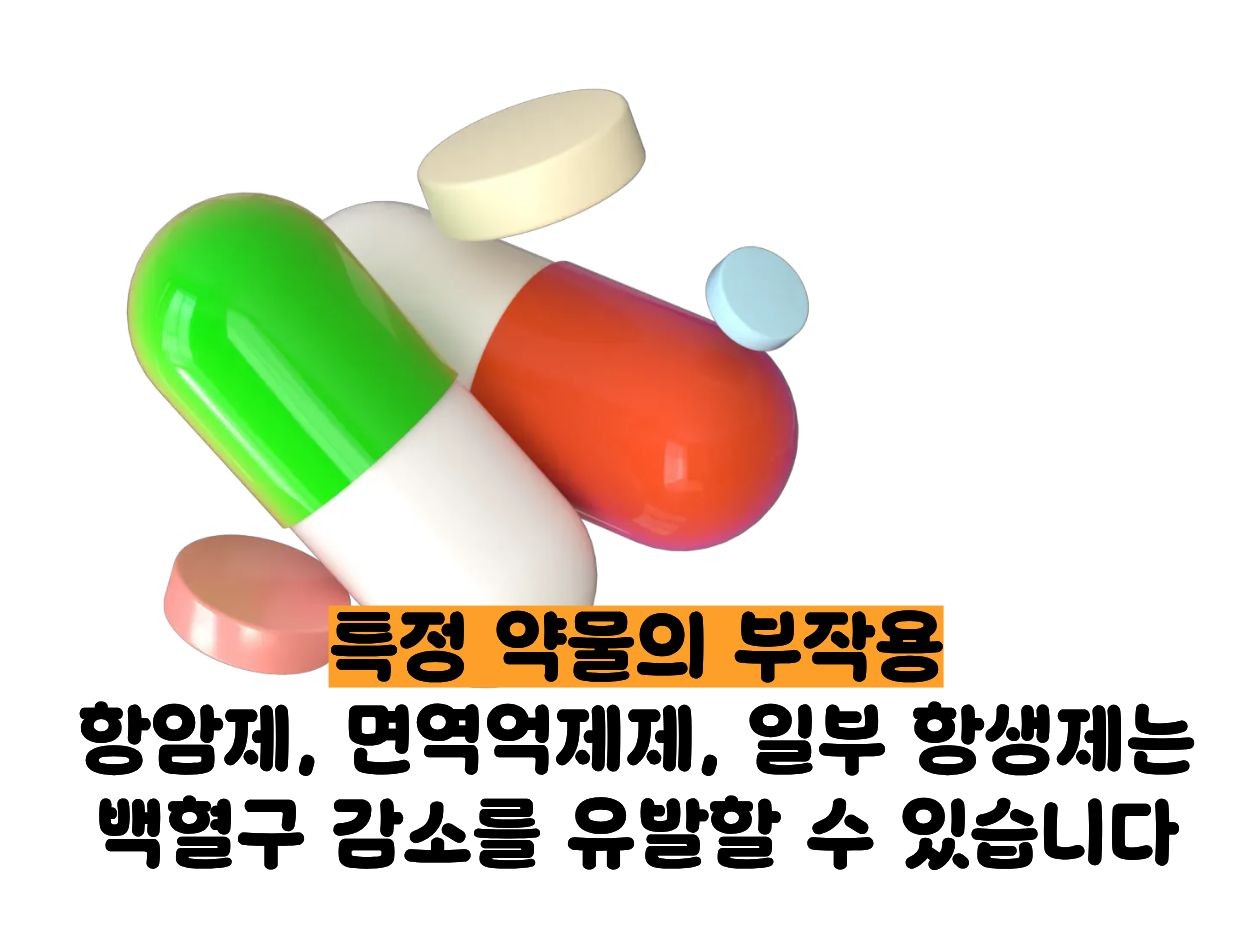 백혈구 수치가 낮은 이유