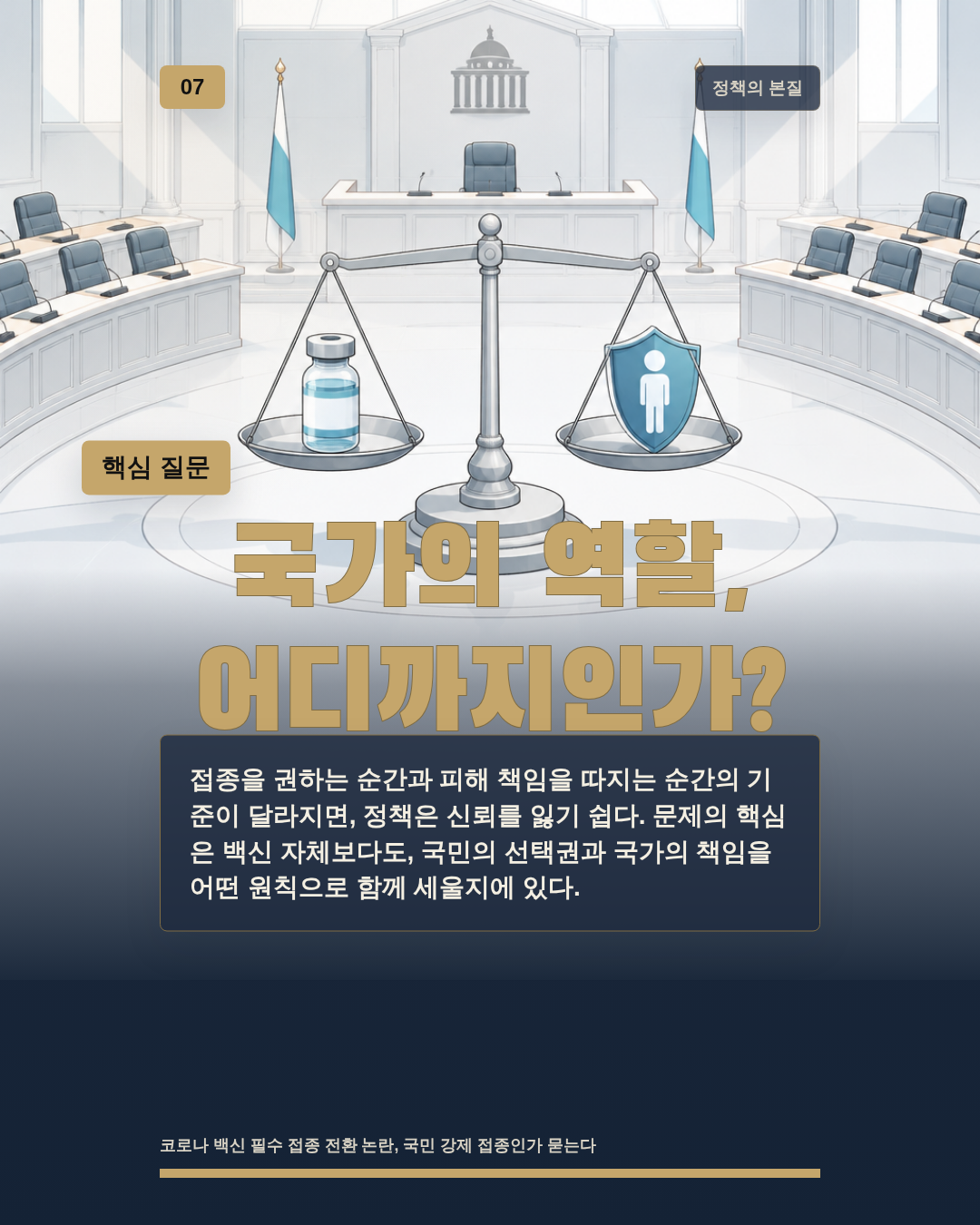 국가의 역할, 어디까지인가?