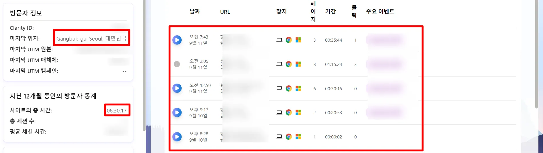 무효클릭 방지 저작권 관련하여 IP 추적 모니터링 하고 있습니다