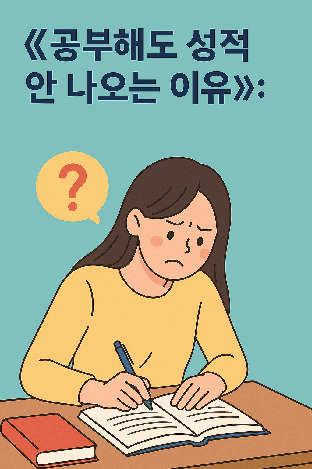 공부해도 성적 안 나오는 이유