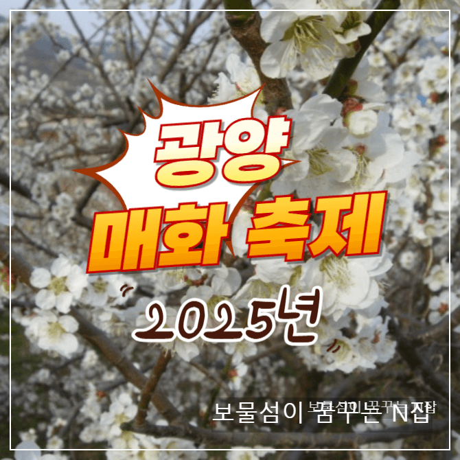 광양 매화마을 축제