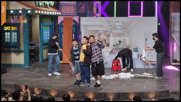 코미디빅리그-이정수-김철민-서태웅-코너후-사진촬영