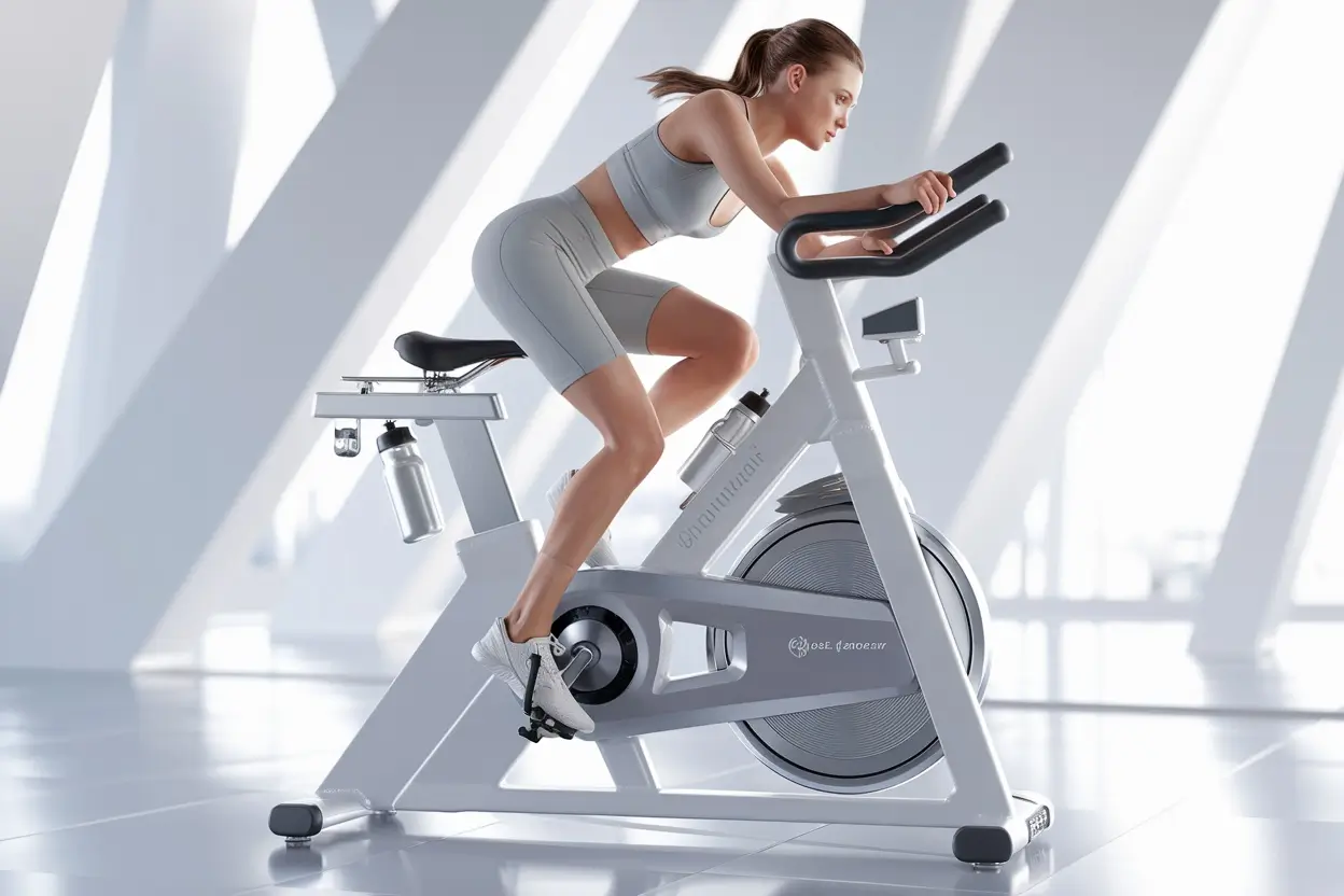 더스크랙 터닝바이크 DSKRIB-002, 운동중인 여성