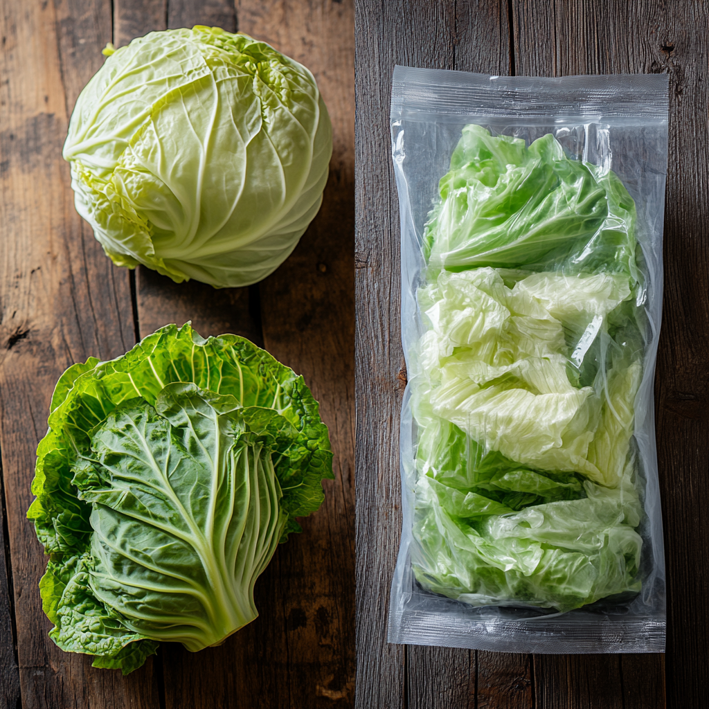 봄동 냉동 보관