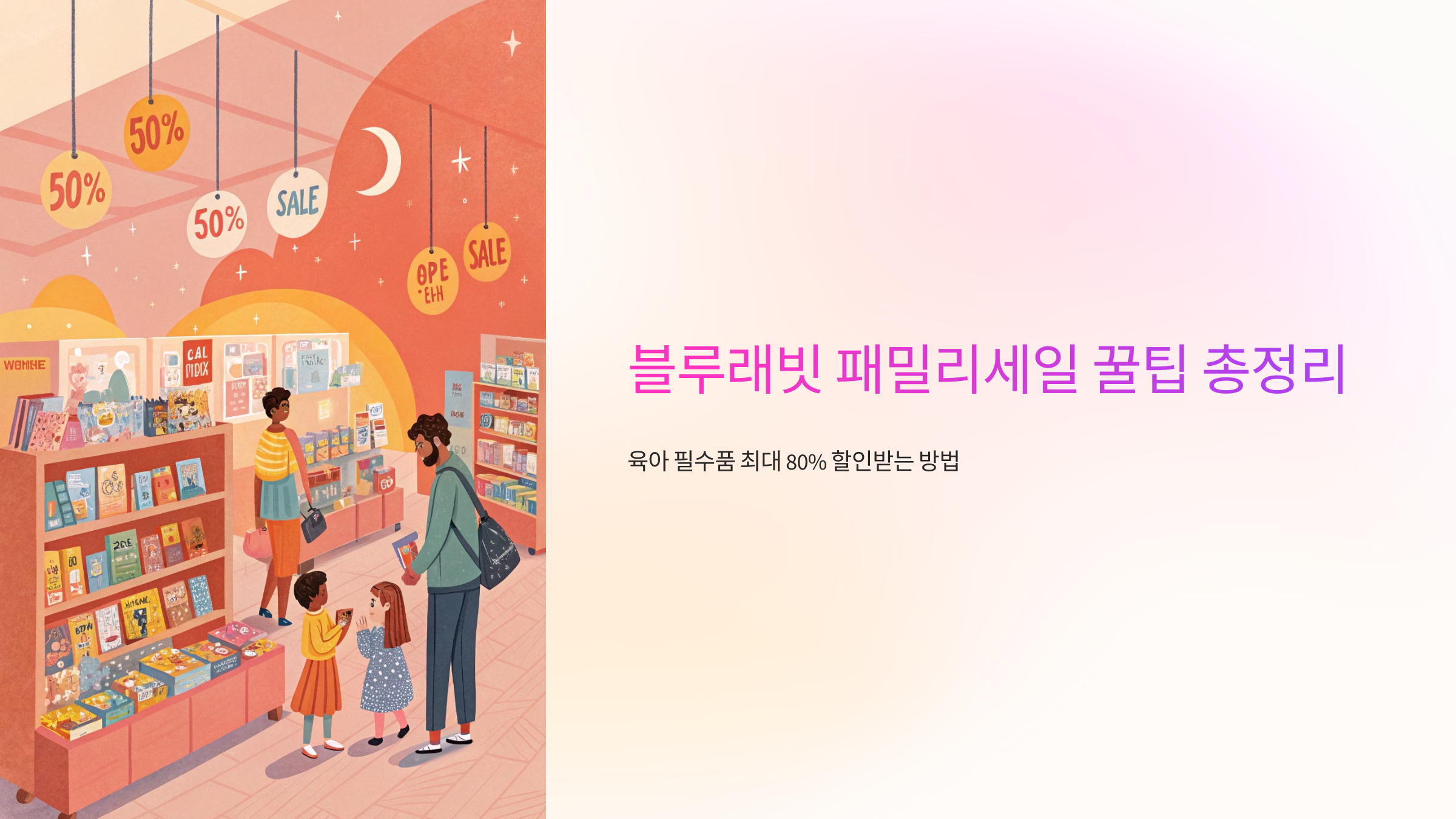 블루래빗 패밀리세일 꿀팁 총정리