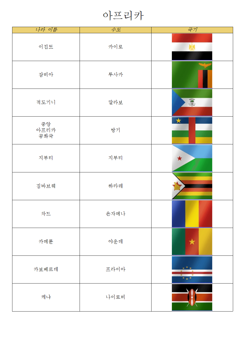 아프리카