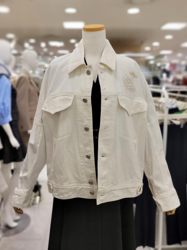 JJ지고트 자수 디테일 코튼 자켓 GL3A0JKJ2