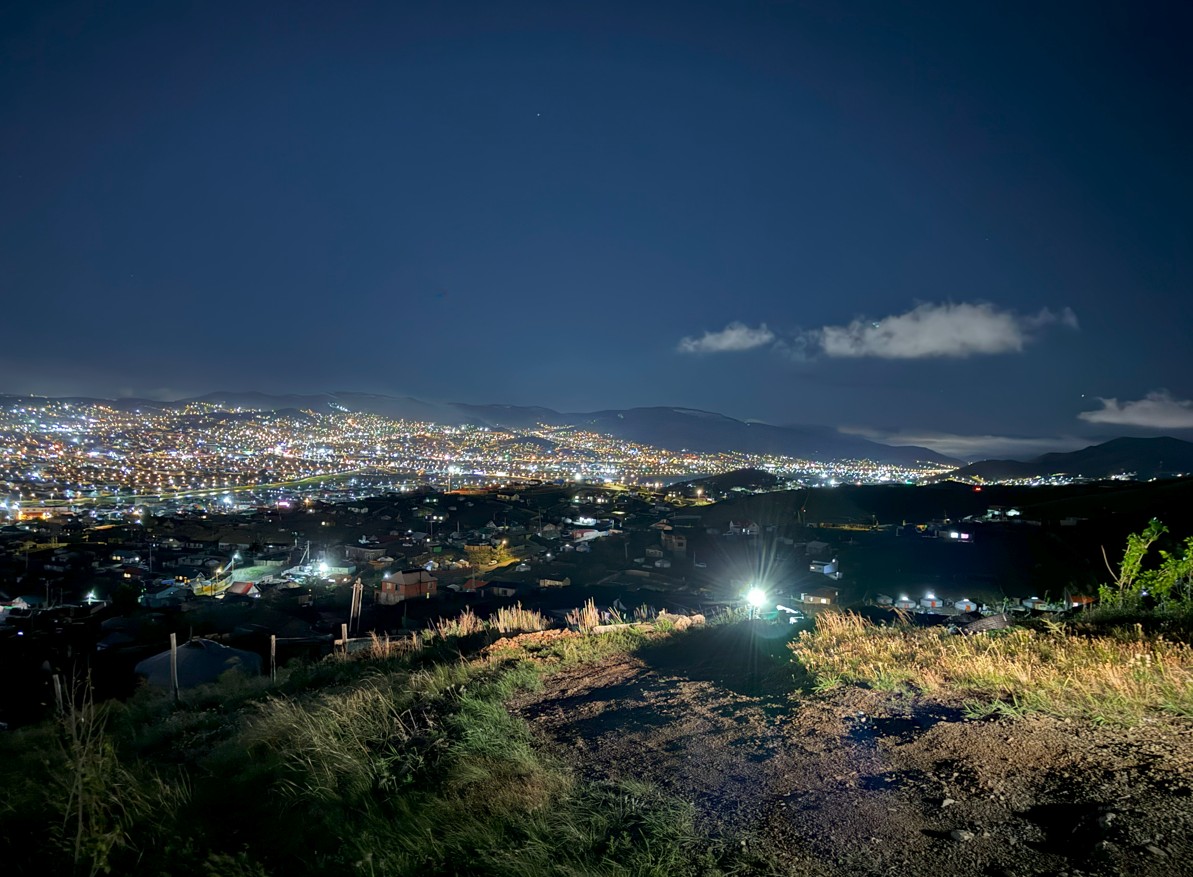 울란바토르 숨은 야경 포인트2