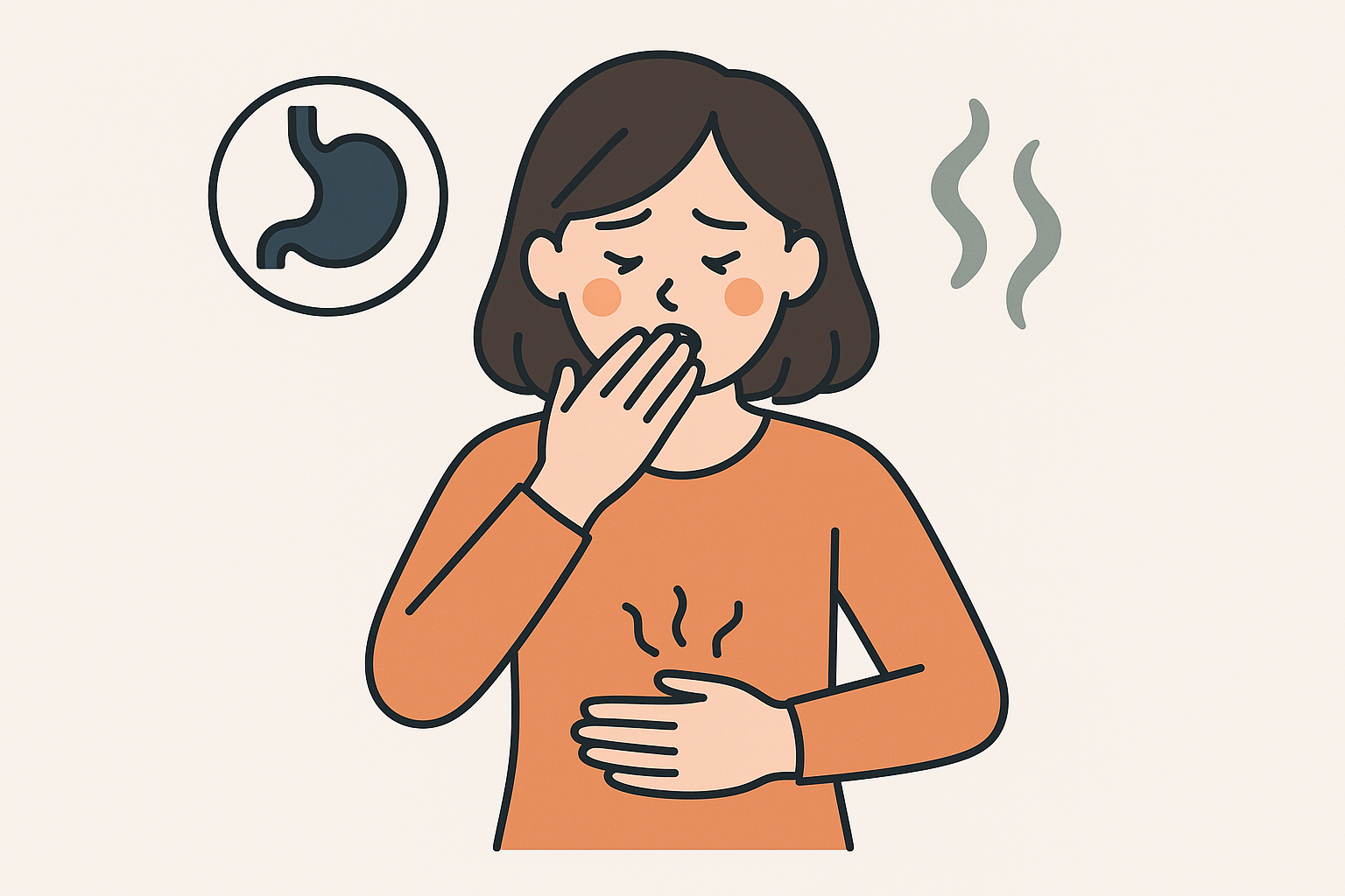 메스꺼움 · 구토