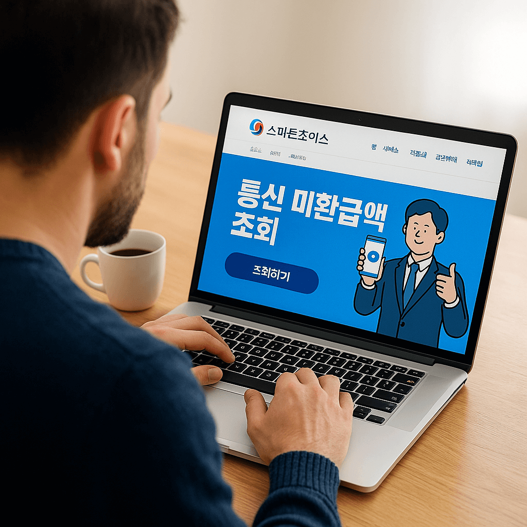 해지 후 남은 잔액 환급을 안내하는 정부 정책 홍보 이미지