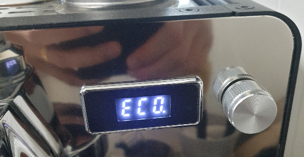 가정용 에스프레소 머신 마누스 S: 상업용에 필적한 성능을 가진 머신_에코모드