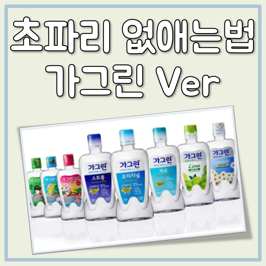 초파리 없애는법 가그린 대표 이미지