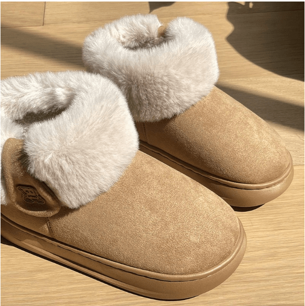 베이지색 어그부츠