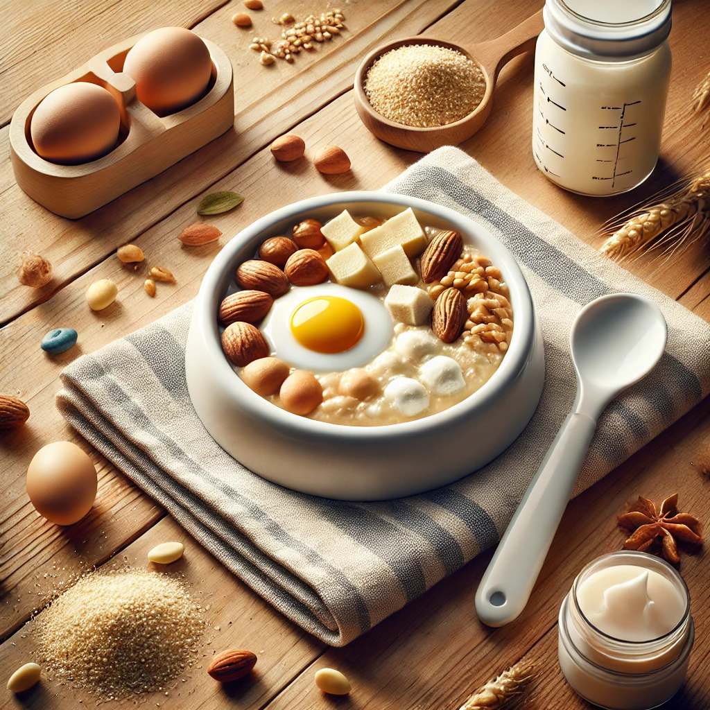 알레르기 유발 가능성이 높은 음식 사진