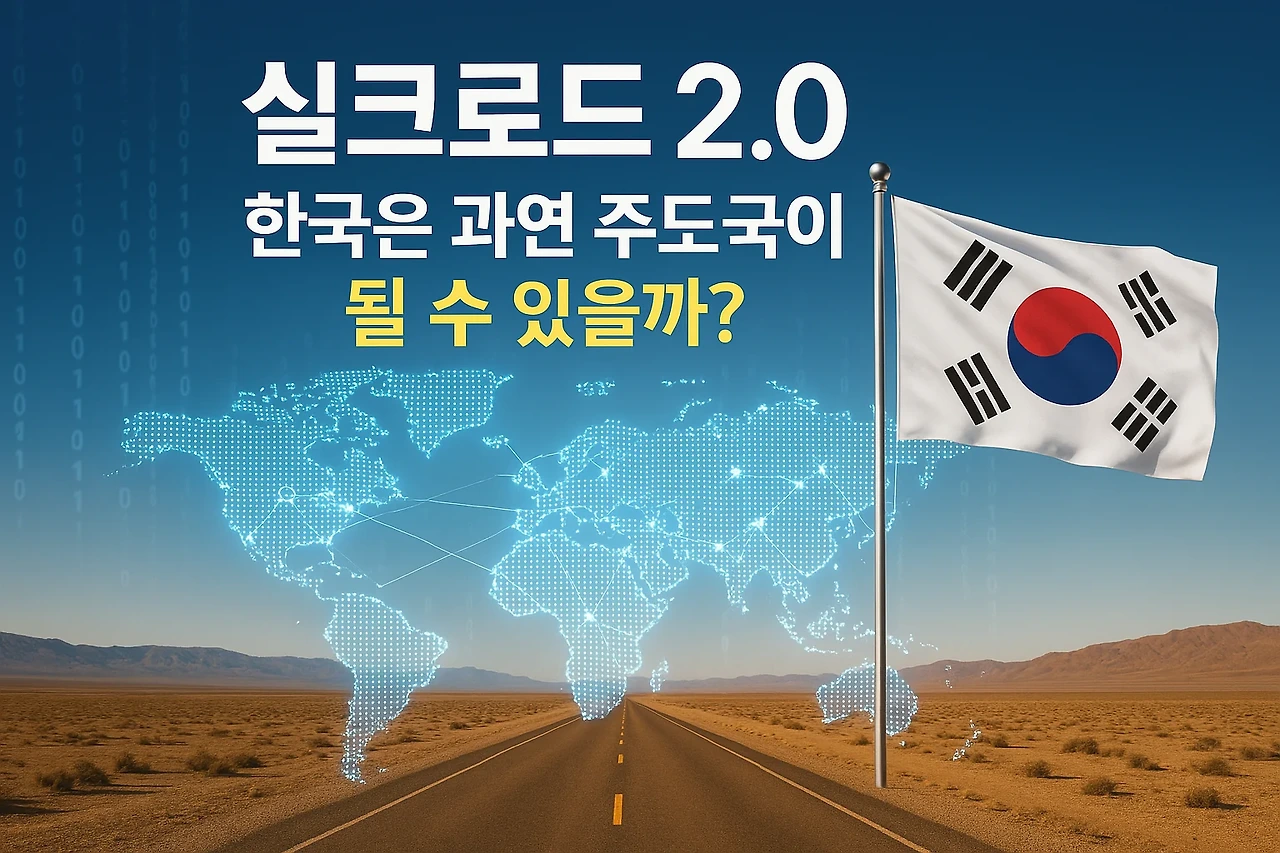 실크로드 2.0 한국 관련 이미지