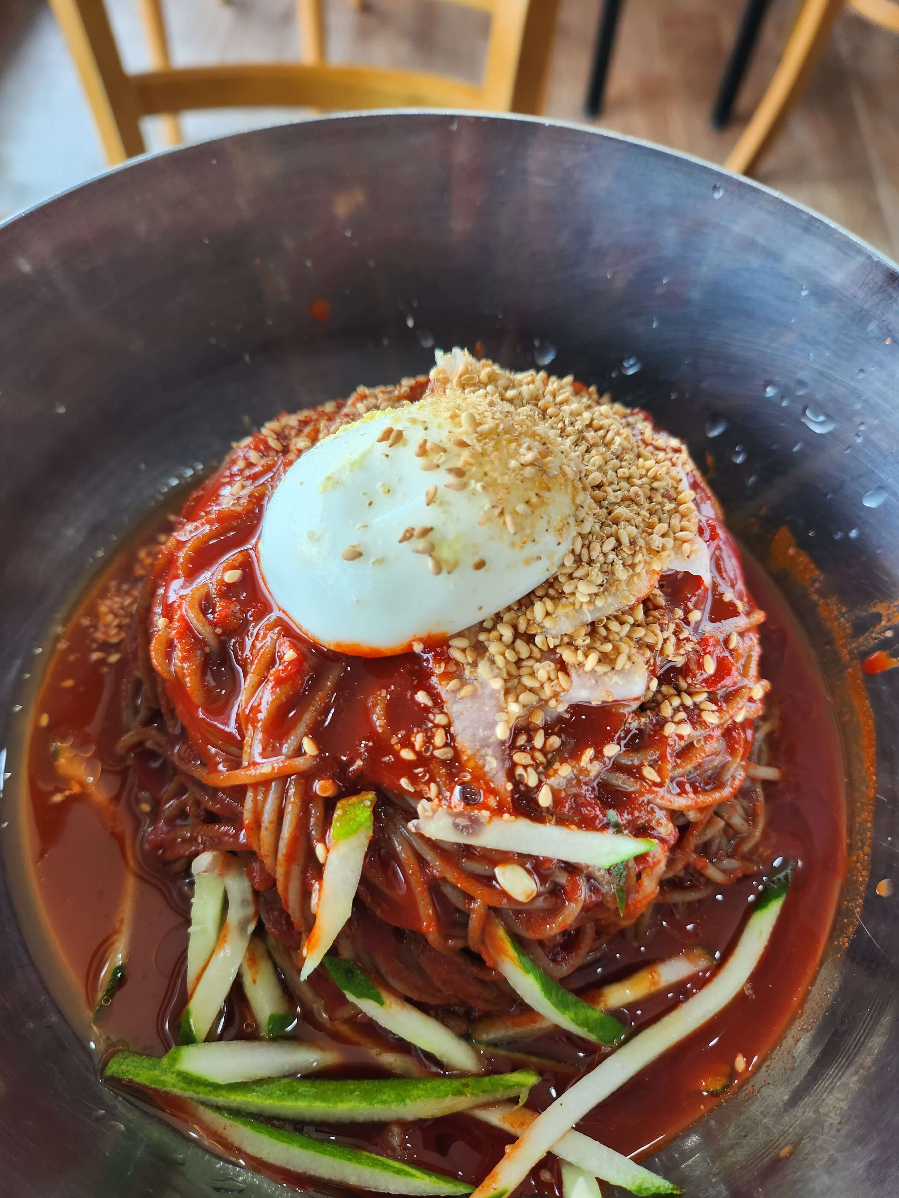 부여 백강막국수 비빔