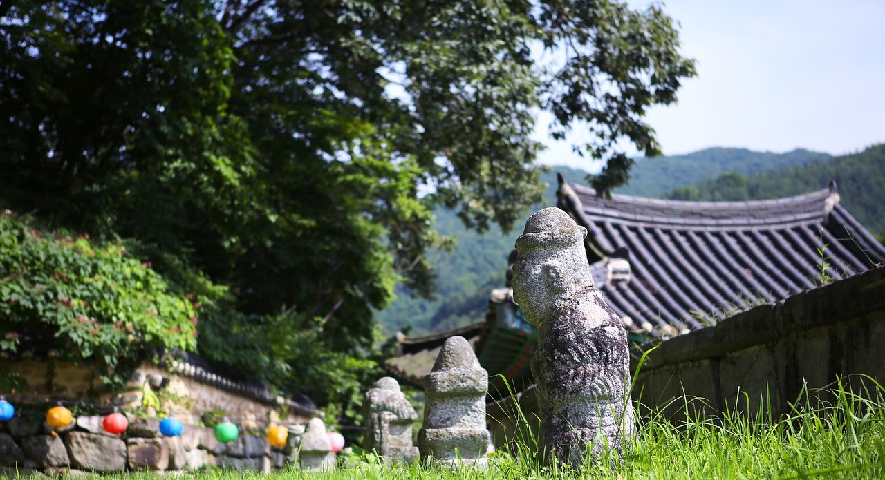 금산사 전경