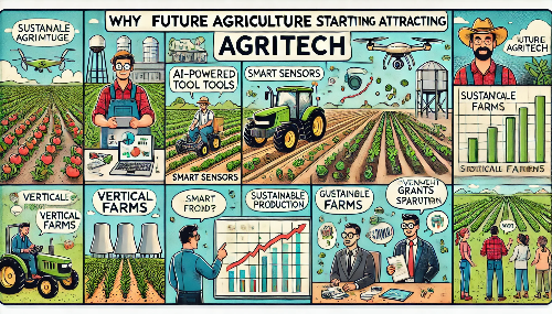 미래 농업 스타트업이 투자자들에게 주목받는 이유