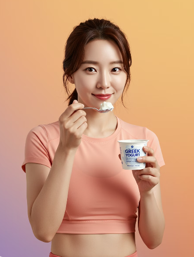 그릭요거트 효능 : 낮은 유당&amp;#44; 다이어트와 근육 생성