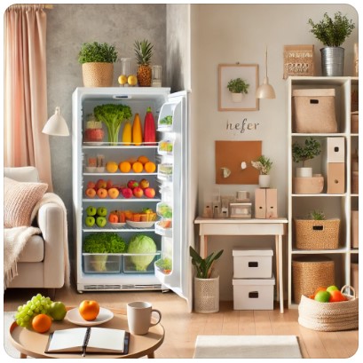 다이어트와 정리 정돈의 이미지