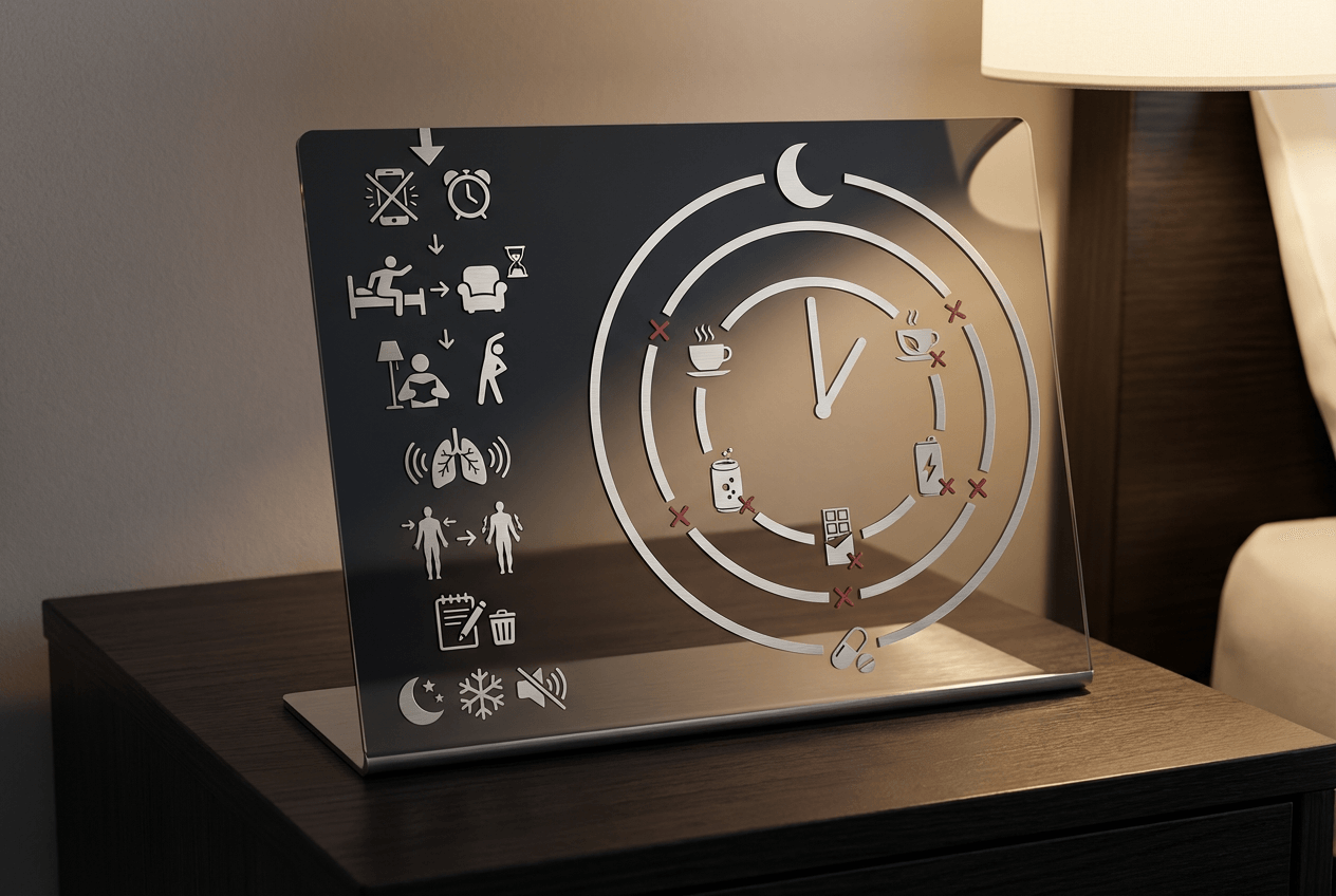 잠 루틴. 카페인 차단 시간