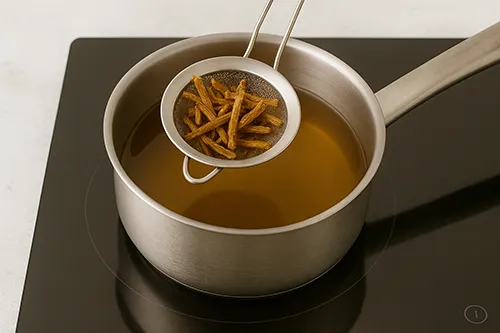 둥굴레 건져내기