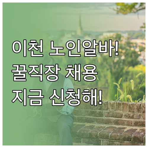 이천시 시니어클럽 노인일자리 종류와 ..