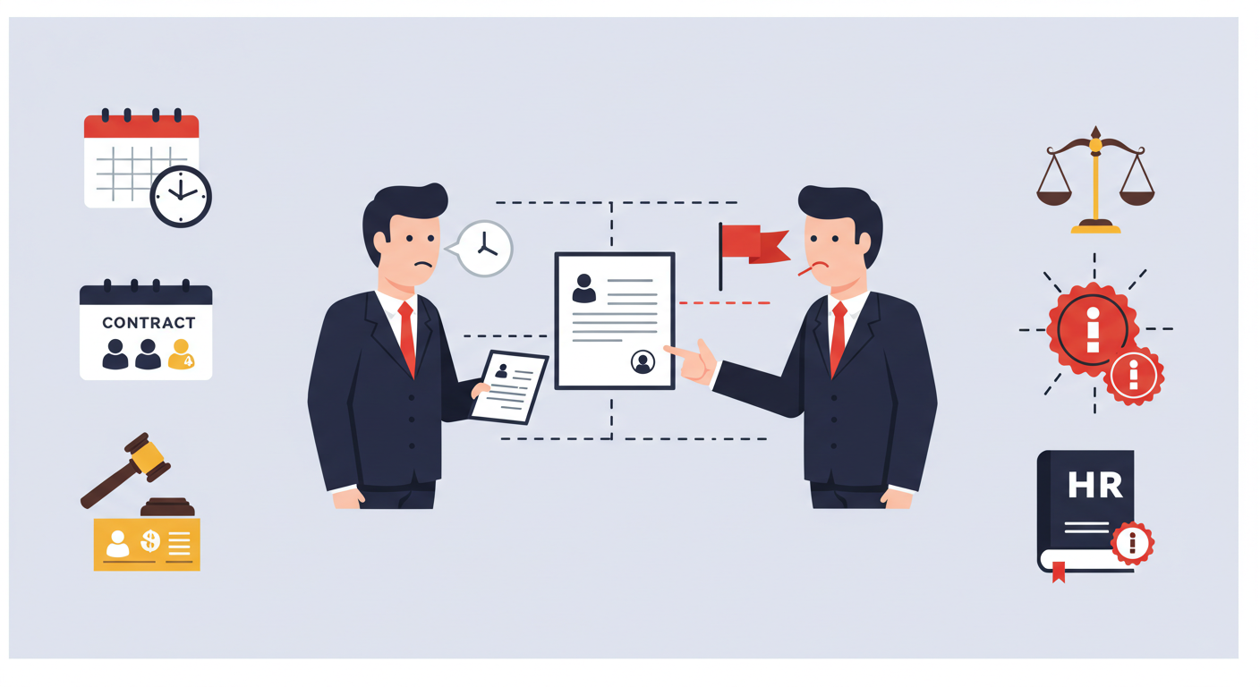 "직원과의 고용·노무 갈등 대응"에 대한 이미지입니다.